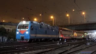 Электровоз ЭП1М-554 с поездом №642 Ростов-на-Дону — Адлер