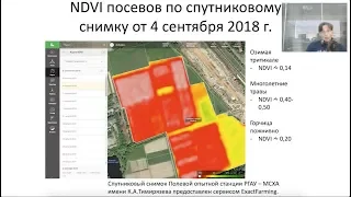 Оценка состояния всходов озимых с помощью спутниковых снимков