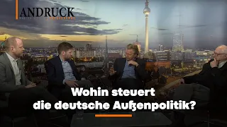 Andruck der Pressetalk - Wohin steuert die deutsche Außenpolitik?