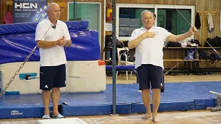 EUROPEAN GYMNASTICS MAG JUNIOR TRAINING CAMP THESSALONIKI 2023 - HIGH BAR - part one