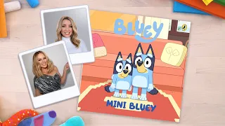 Mini Bluey 💙🧡 Read By Kylie and Dannii Minogue | Bluey Book Reads | Bluey