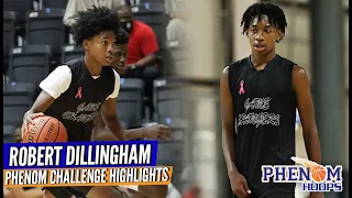 HIGHLIGHTS: Robert Dillingham the MOST EXCITING Buckets in North Carolina! Challenge Raw Footage