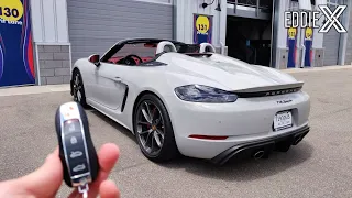 What It's Like To Own A $116,000 2020 Porsche 718 Spyder!