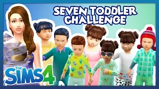 The Sims 4 - Seven Toddler Challenge - Part 2 - IM GOING CRAZY!