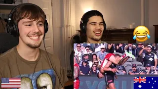 Americans React to Funny & Weird AFL Moments