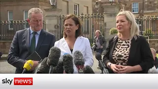 Sinn Fein President says PM gave 'no straight answers' in emergency talks