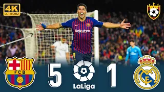 Full Highlights - “Barcelona (5-1) Real Madrid” 🔥 ● Football Scandal 💥🤯 ❯ 🇪🇸 La Liga [2019] ❤️ | 4k