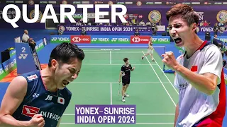 SHI YU QI V/S KOKI WATANABE YONEX-SUNRISE INDIA OPEN 2024 | QUARTER