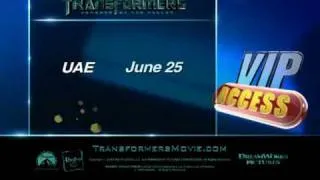STAR MOVIES - VIP ACCESS TRANSFORMERS REVENGE OF THE FALLEN
