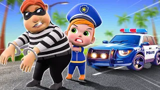 Baby Police Song + Stranger At Grocery Store Song | More Nursery Rhymes & Kids Songs | Song for KIDS