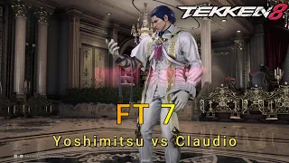 Tekken 8 Yoshimitsu (Rohail) vs Claudio (Xhk Asad) FT7 set