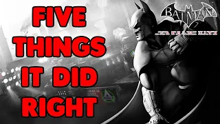 5 Things Batman Arkham City Did Right