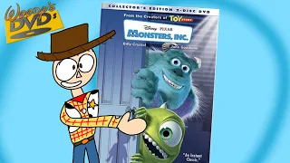 DVD Opening on Monsters, Inc. (Woody’s DVDs)