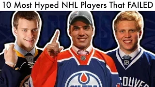 10 Most Hyped Players That FAILED in the NHL! (Hockey Draft Prospect Rankings & Yakupov Talk 2020)