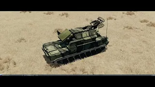 DCS World - Combined Arms - SAM SA-15 Gauntlet Mission