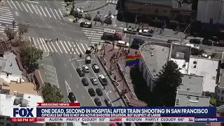 San Francisco Muni shooting: 1 dead, 1 injured & suspect on the run | LiveNOW from FOX