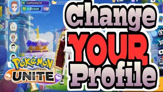 HOW TO CHANGE PROFILE PICTURE IN POKEMON UNITE🔥  | POKEMON UNITE TUTORIAL 🥰