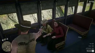 I’ve Never Seen The Unique Animation Arthur Does When Robbing A Train Solo | Red Dead Redemption 2