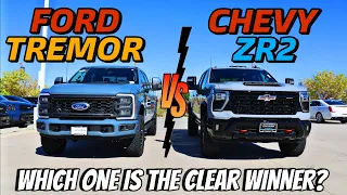 2024 Chevy Silverado 2500 ZR2 VS Ford F250 TREMOR: Did GM Really Do Enough To Go Against The Best?