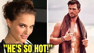 Chris Hemsworth Being FLIRTED Over By FEMALE Celebrities... NO SHAME!