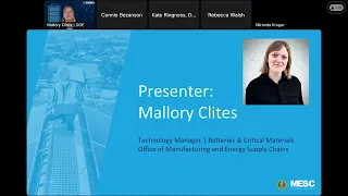 Battery Materials Processing and Battery Manufacturing Grants Webinar - (BIL) 40207(b)(c) – FOA 3099