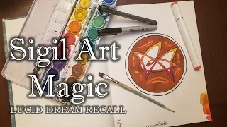 Art Sigil Magic- Lucid Dream Recall - Pagan Crafting