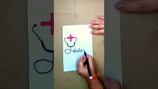 Doctor's Day Drawing || How to draw Doctors Day