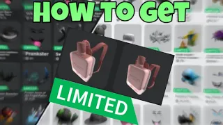 How to get limited irresistible backpack for FREE in Roblox