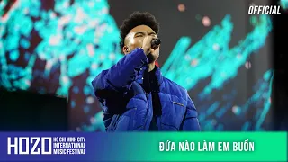 PHÚC DU - ĐỨA NÀO LÀM EM BUỒN | LIVE AT HOZO MUSIC FESTIVAL 2022