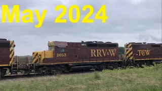 BNSF 659 Silverbonnet, TC&W Train in Granite Falls, and More - May 2024