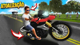 NOVOS ÓCULOS E ESCAPES NA NOVA ATUALIZAÇÃO DO MOTO WHEELIE 3D 🔥