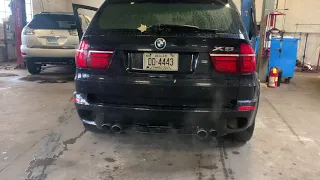 2012 BMW X5 50i (E70) with 2016 X5 M exhaust