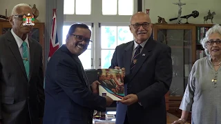 Fijian President receives the 2018 General Elections Joint Report