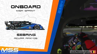 [MSS] Acura ARX-06 on Sebring – iRacing 23S4