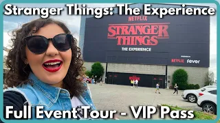 Stranger Things: The Experience -  Full Tour (What You NEED to Know, NO SPOILERS) | VIP Experience