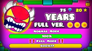 "YEARS FULL VERSION" !!! - GEOMETRY DASH 2.11 !!