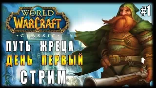 World of Warcraft : Classic ► Путь Жреца в Классике -  День первый! ( Сервер: Змейталак )