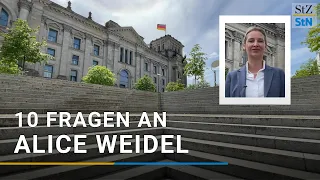 10 Fragen an Alice Weidel: Angela Merkel, "Umvolkung" & Verschwörungserzählungen | Bundestagswahl