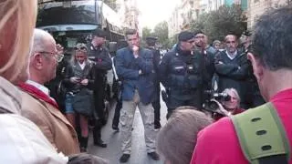 17 MAGGIO 2014г. митинг в Риме против фашизма в Украине