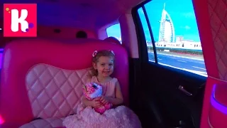 Katy's birthday in Dubai on a pink limo 3 years