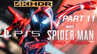 Marvel's Spider-Man: Miles Morales 4K 60FPS | PS5 WalkThrough Gameplay Part 11