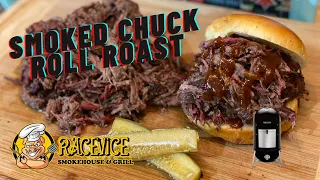 SMOKED CHUCK ROLL ROAST | Weber Smokey Mountain | Pork Mafia