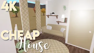 4k No-Gamepass Cheap House | Bloxburg ROBLOX speedbuild