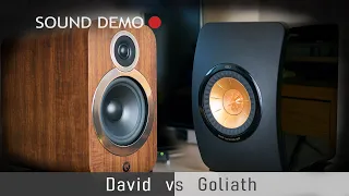 Q Acoustics 3030i vs KEF LS50 SOUND DEMO