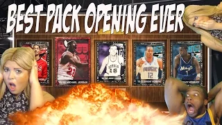 OMG! BEST PACK OPENING EVER!? NBA 2k15 Throwback Pack Opening! ASHLEY BEST PULL EVER!