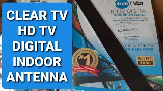 Clear TV Key HD TV Digital Indoor Antenna Unboxing and Testing (Bought from Shopee) DOES IT WORK?