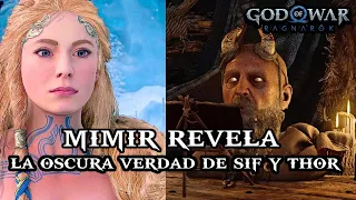 MIMIR CUENTA LA VERDAD DE SIF Y THOR GOD OF WAR RAGNARÖK