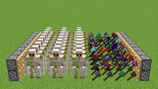 x560 iron golems and all axes combined