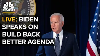 LIVE: President Biden on Build Back Better agenda and the bipartisan infrastructure deal — 10/25/21