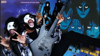 FIRST TIME REACTING TO KISS | Kiss - Creatures Of The Night (Visualizer) [REACTION]